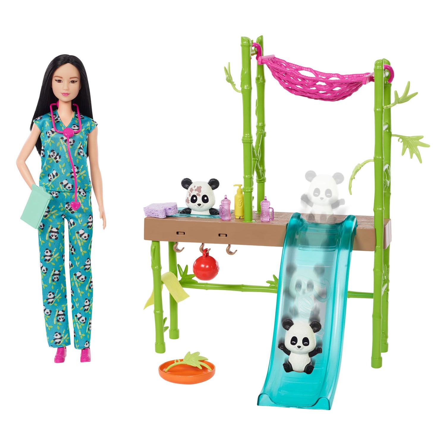 Mattel Panda Care Rescue Spielset
