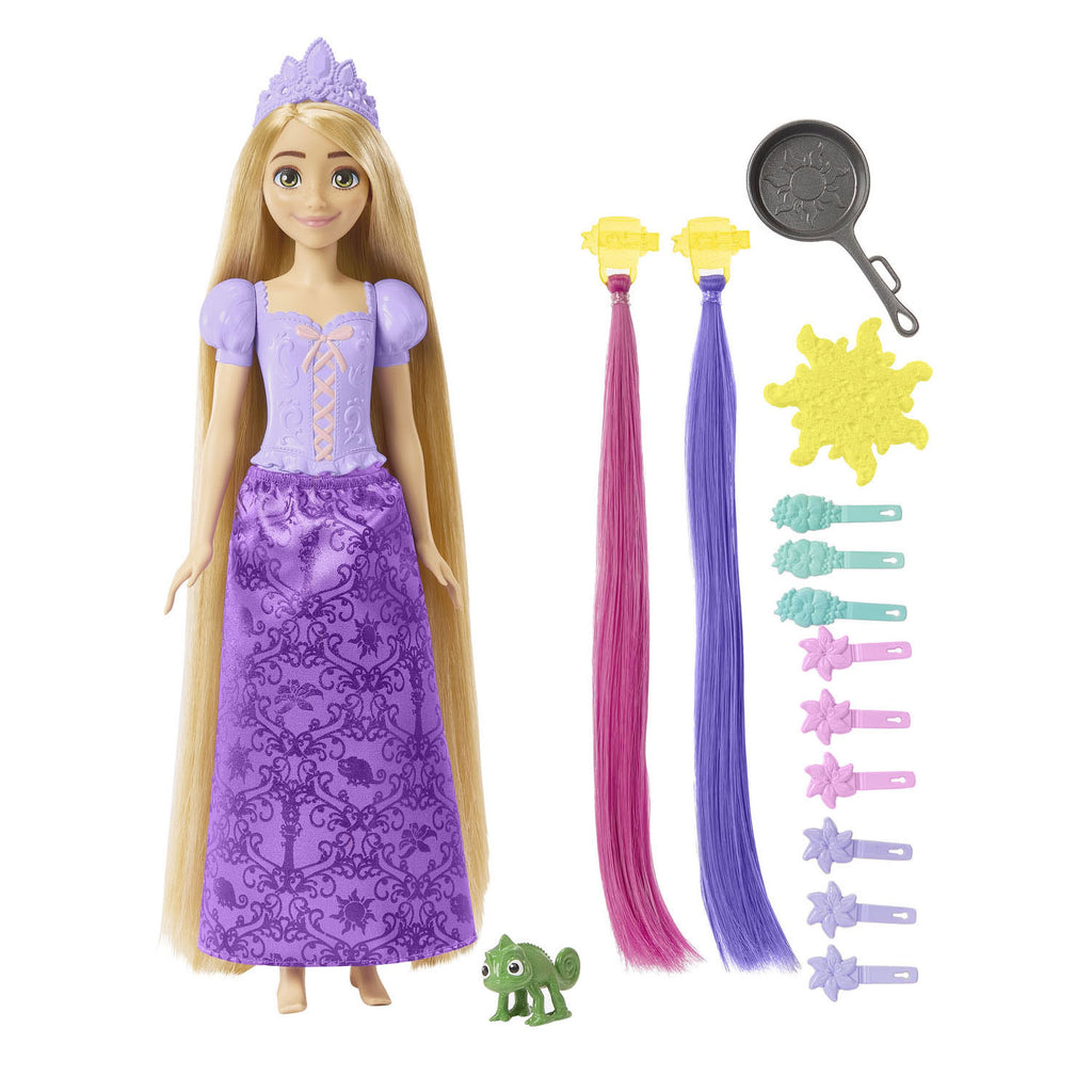 Disney-Prinzessin Rapunzel-Puppe mit Märchenhaar