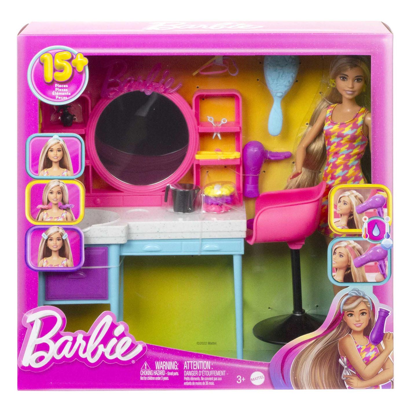 Mattel Pop Totally Friseursalon-Spielzeugset