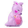 Mattel polly pocket mama en joey kangoeroe tas speelset