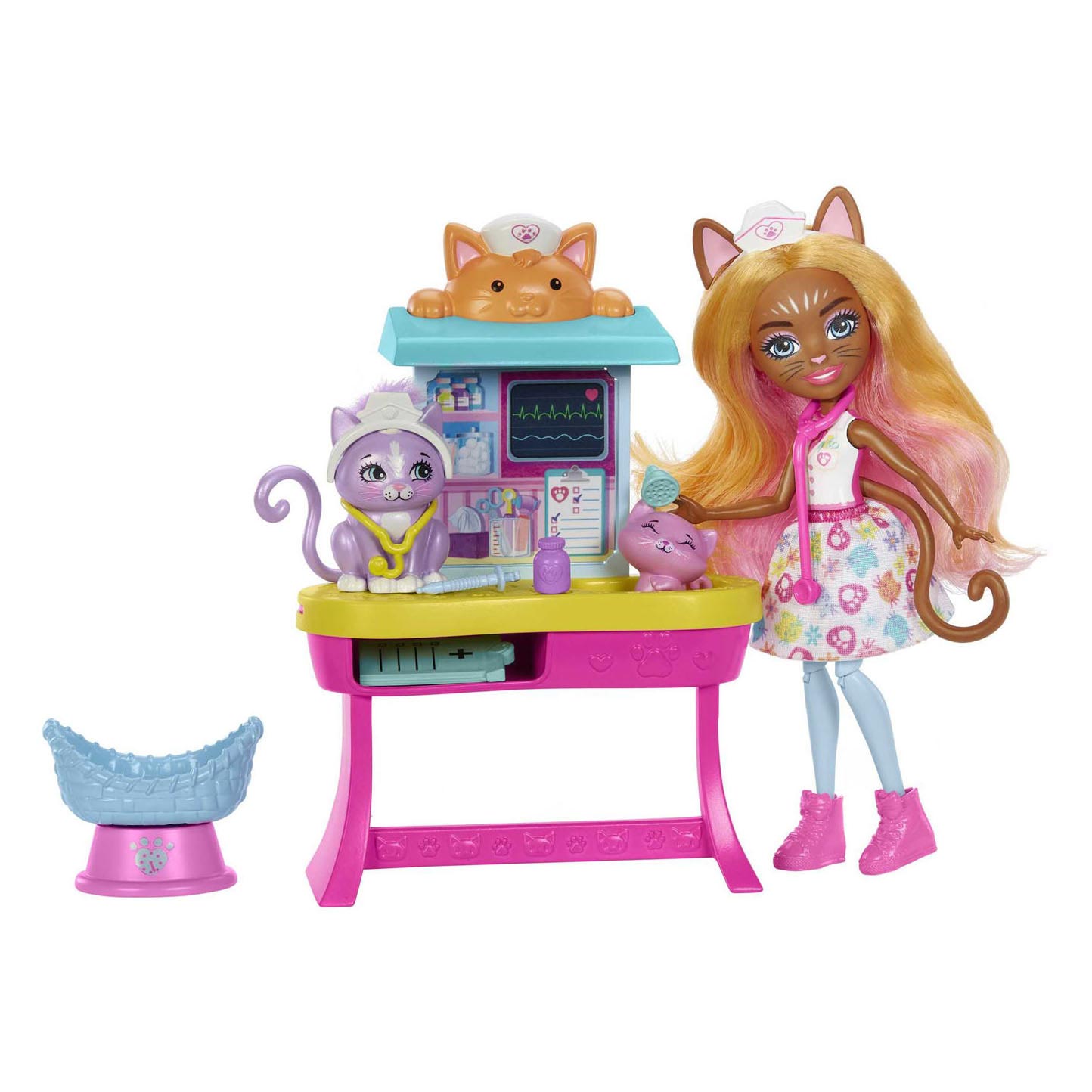 Mattel Enchantimals City Tails Arztpraxis Spielzeugset