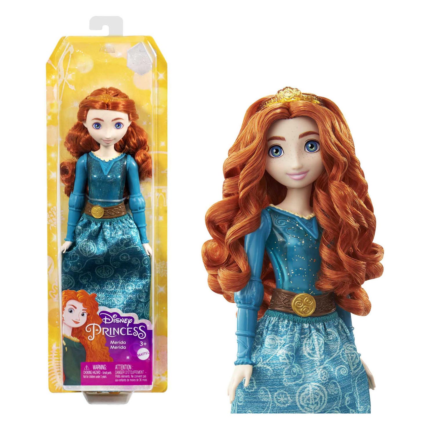 Mattel Disney Prinzessinnenpuppe - Merida
