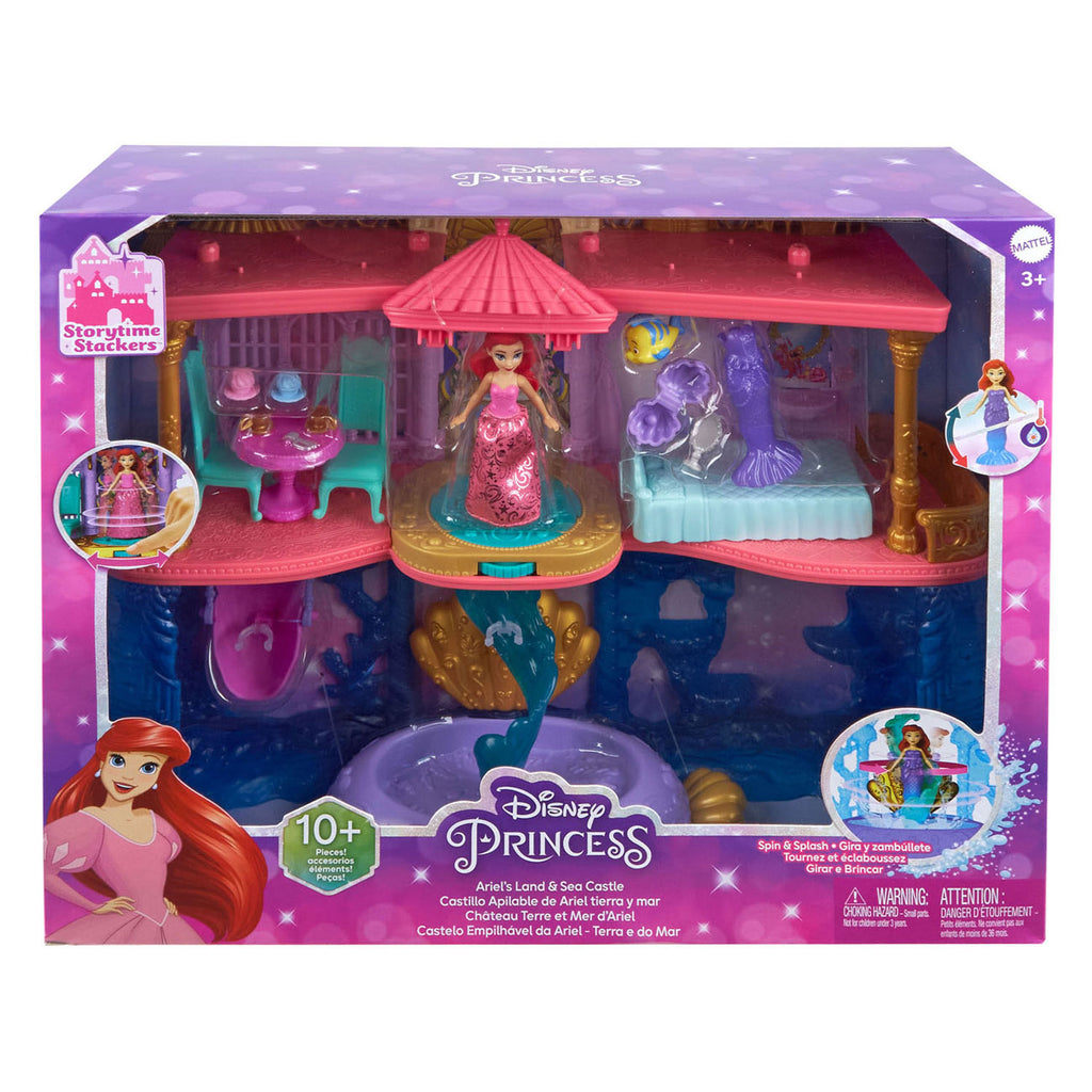 Mattel Disney Prinzessinnen-Puppenhaus „Land und Meer“