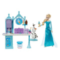 Mattel Frozen Doll Elsa Olaf und das Leckerli-Wagen-Spielset von Ton