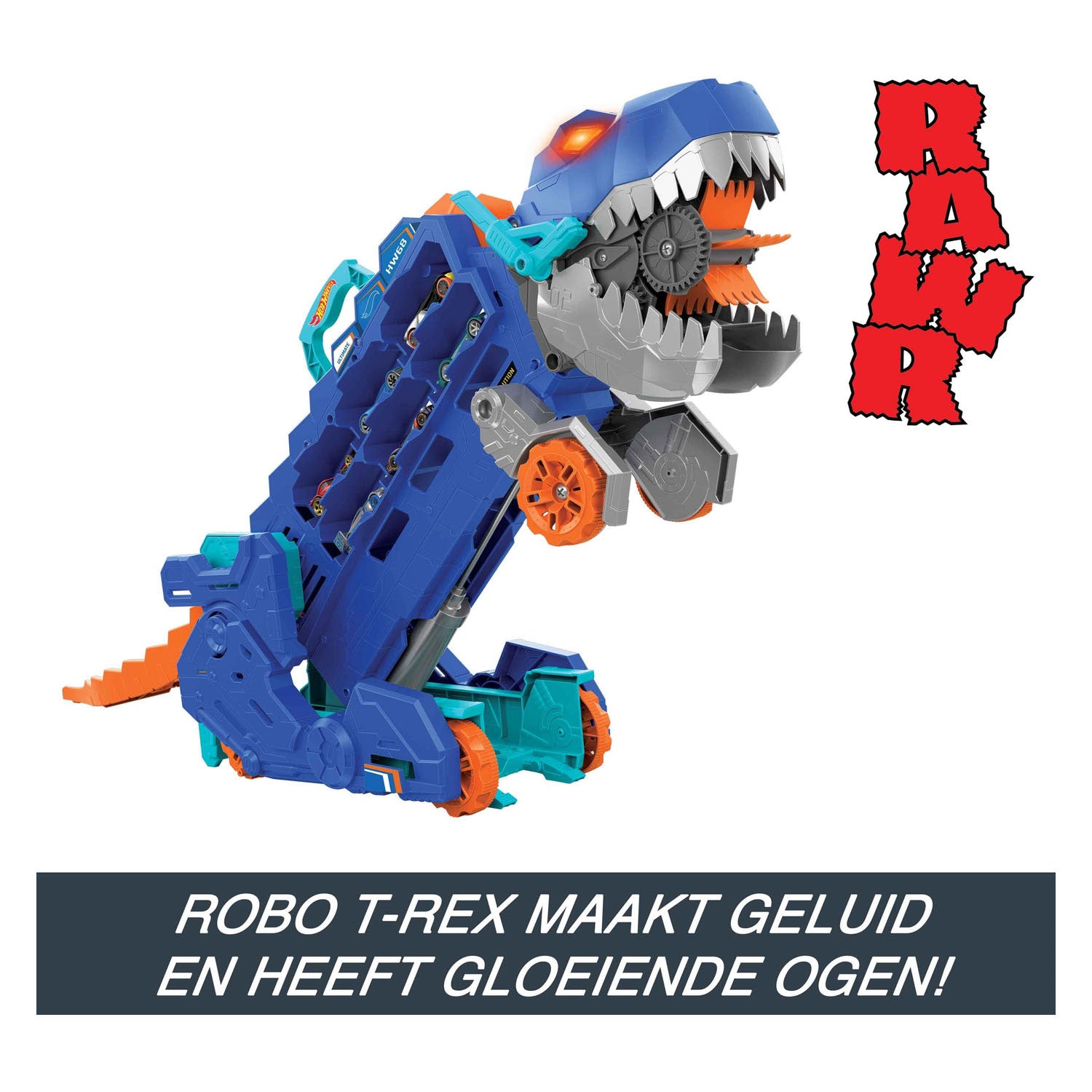 Hot Wheels City Ultimate T-Rex Transporter Spielset