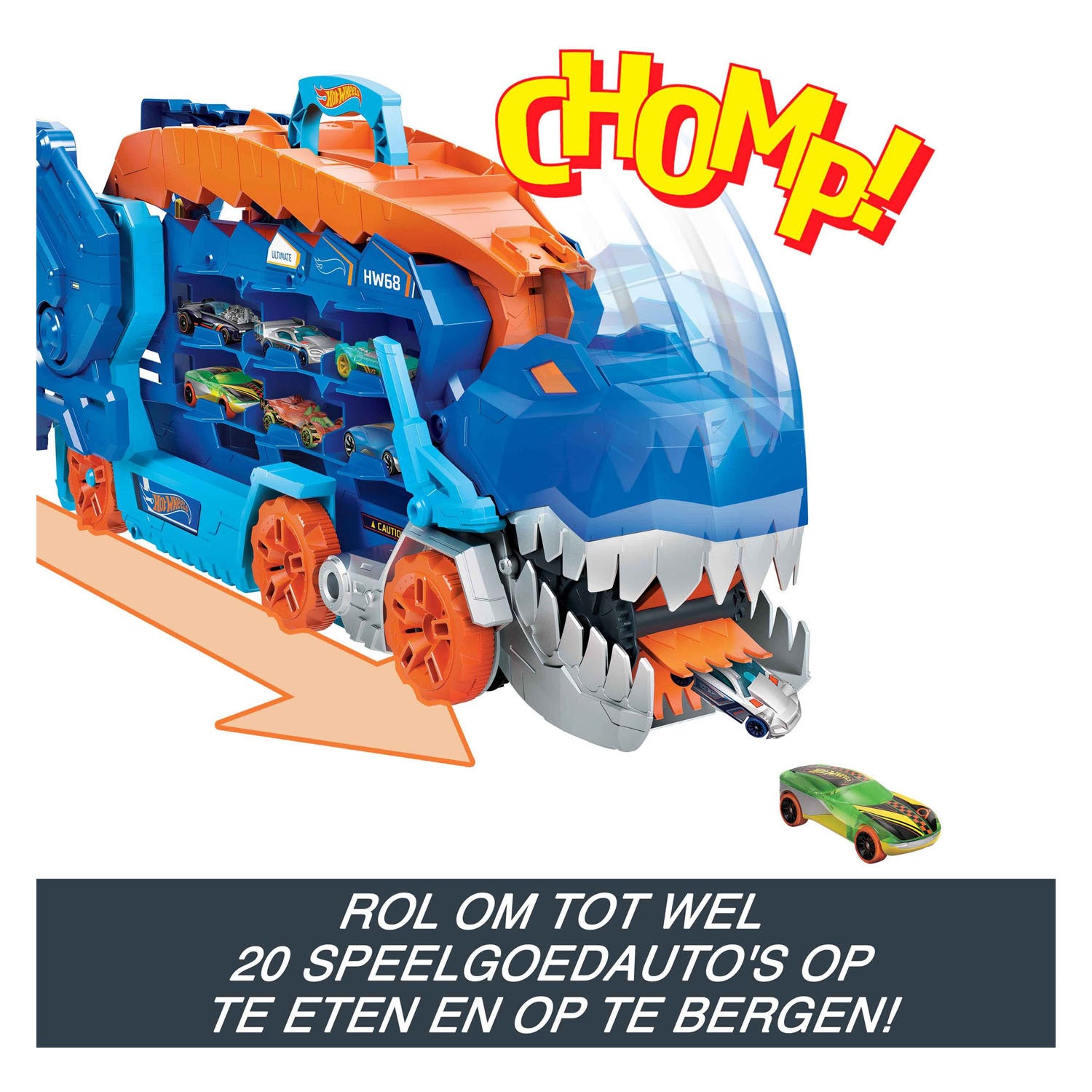 Hot Wheels City Ultimate T-Rex Transporter Spielset
