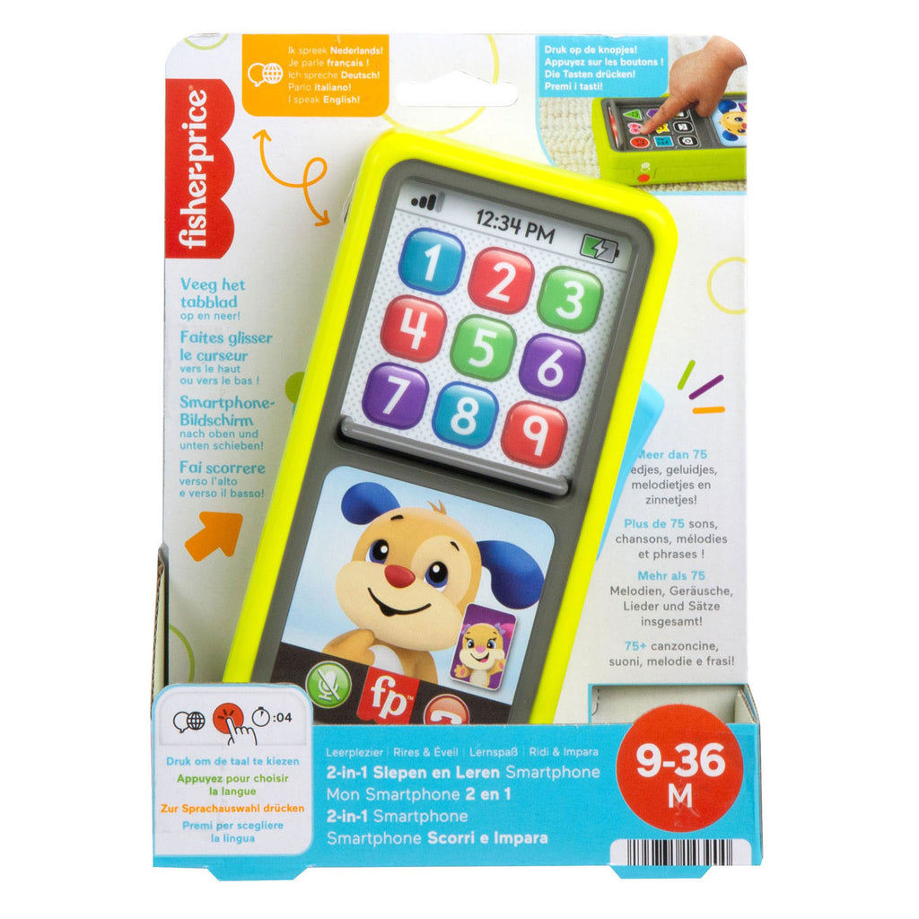 Mattel fisher-price luisteren en leren 2 in 1 slide to learn smart | 2 stuks