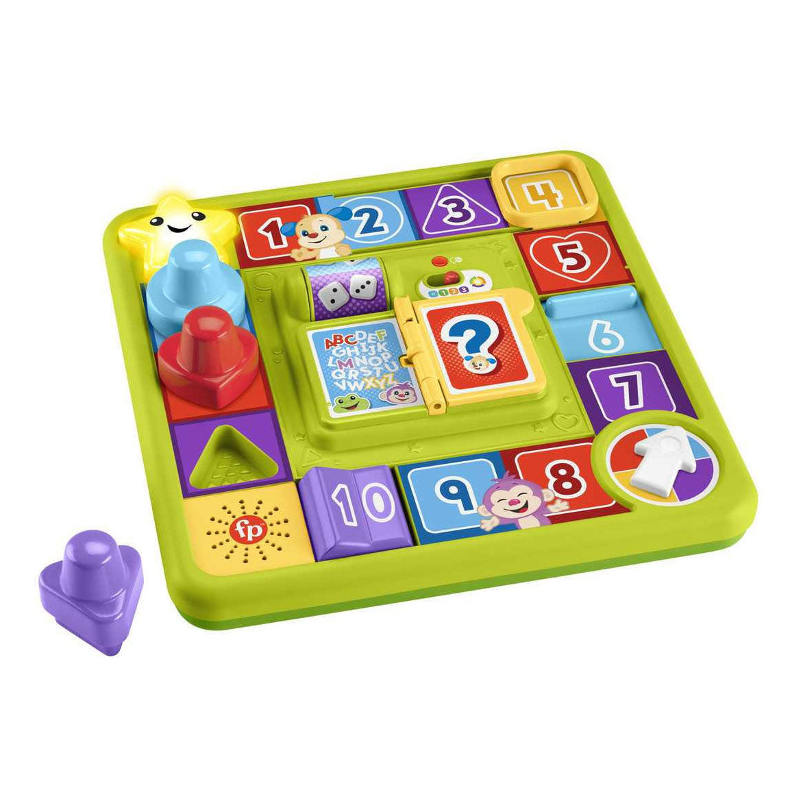 Fisher price leerplezier puppy spelletjesbord