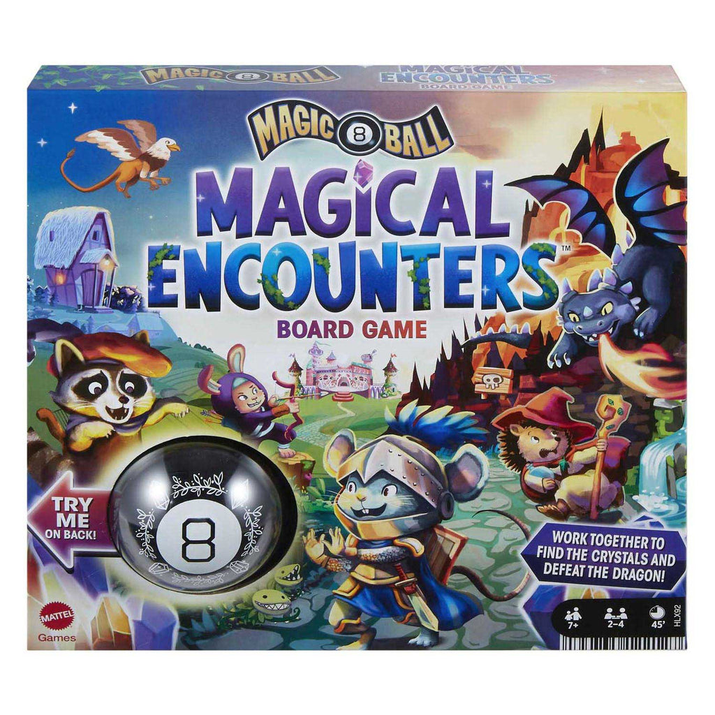 Mattel magic 8 ball magische ontmoetingen bordspel