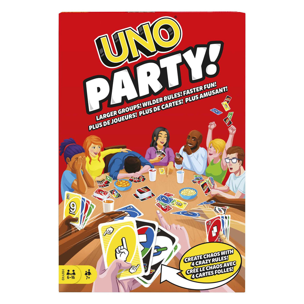Mattel Uno Partykartenspiel
