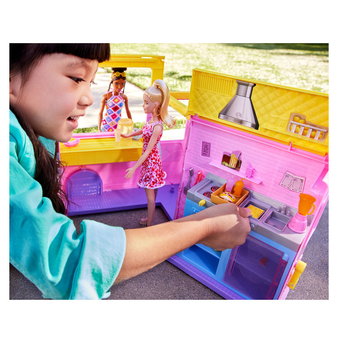 Mattel Limonadenwagen mit Puppe