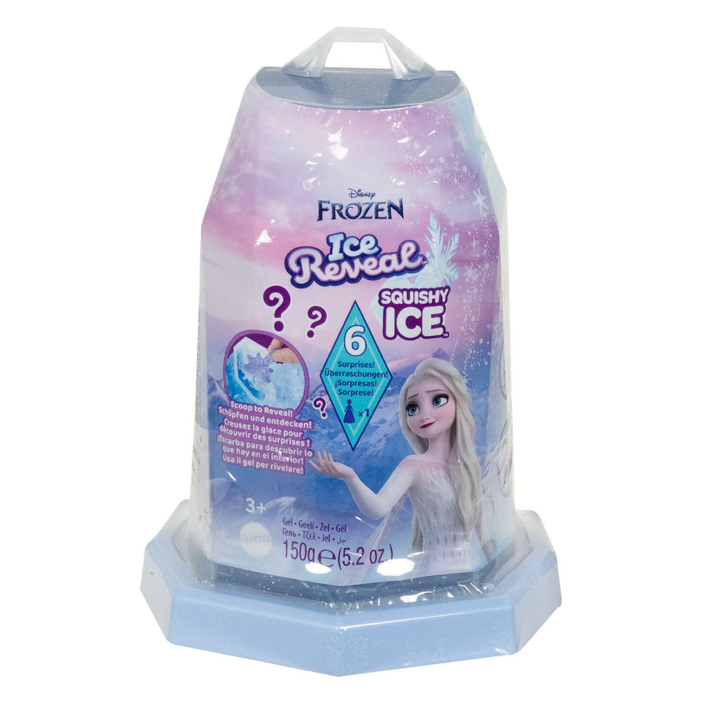 Mattel Disney Frozen Ice präsentiert die Modepuppen Elsa und Olaf.