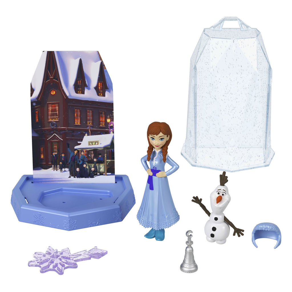 Mattel Disney Frozen Ice präsentiert die Modepuppen Elsa und Olaf.