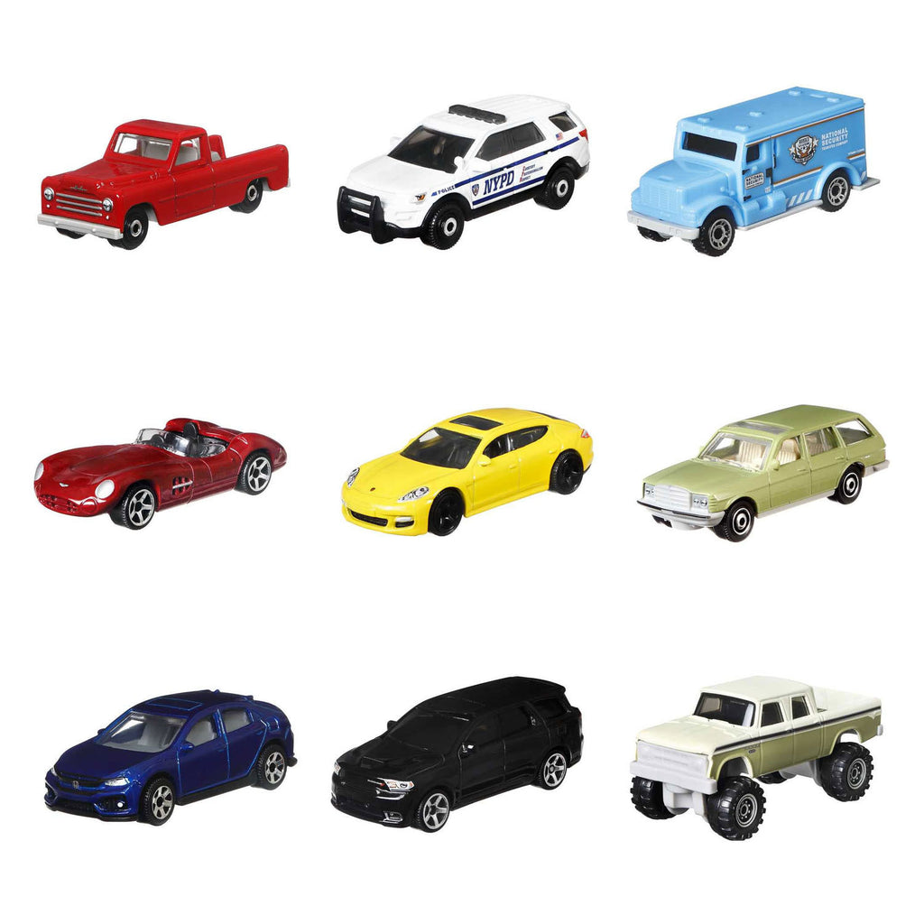 Mattel Matchbox Metallfahrzeuge Geschenkverpackung