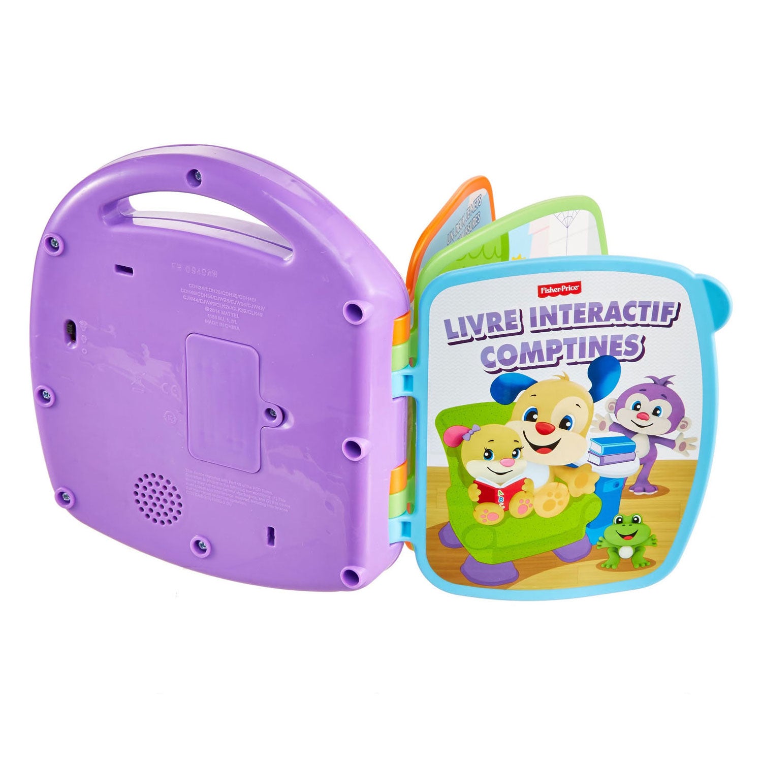 Fisher-Price Lern- und Geschichtenbuch (Französisch)