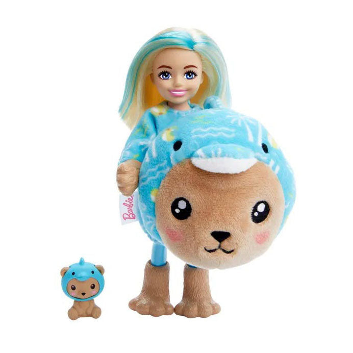 Mattel Cutie präsentiert Chelsea Teddybär als Delfin