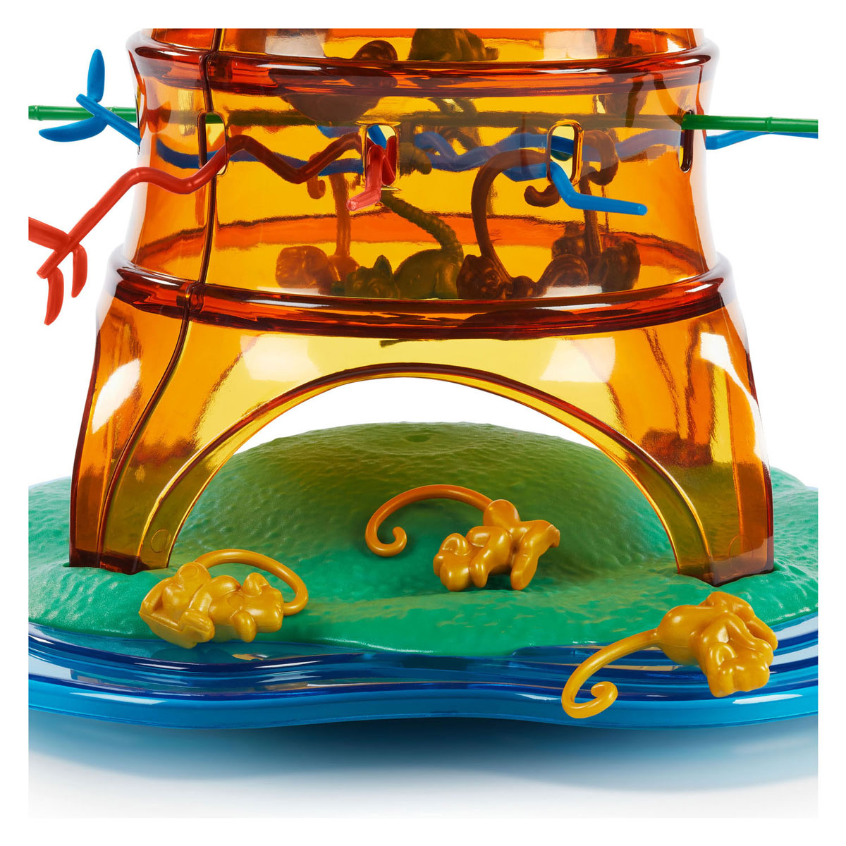 Mattel Falling Monkeys Swinging Tree Party Kinderspiel