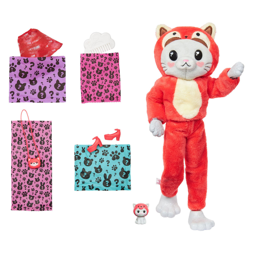 Mattel Barbie Cutie präsentiert Matepop Roter Panda