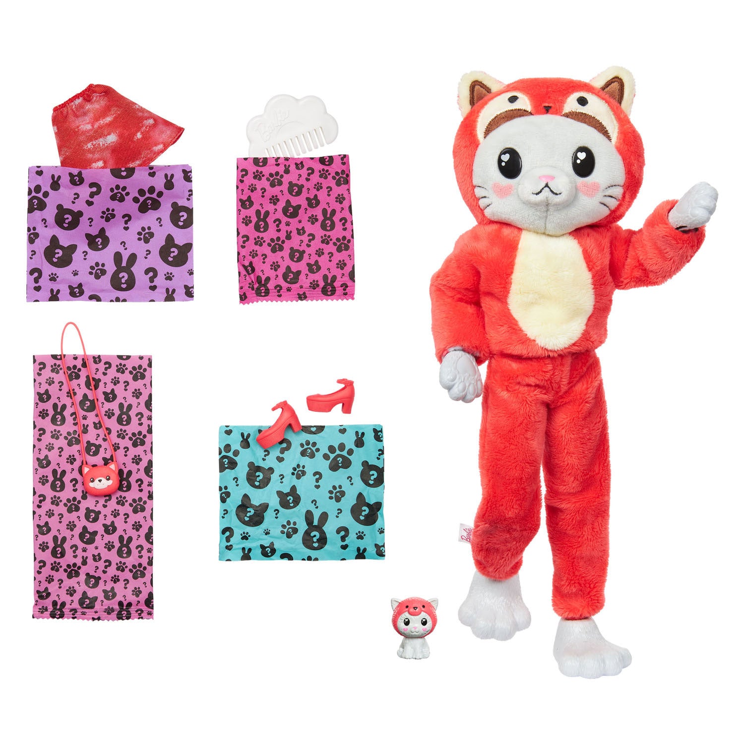 Mattel Barbie Cutie präsentiert Matepop Roter Panda