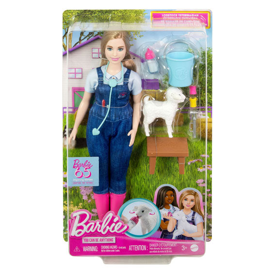 Mattel Barbie Modepuppe Tierärztin