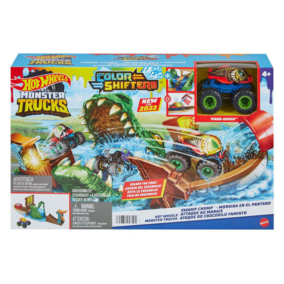 Hot Wheels Monster Trucks Swamp Chomp Spielset