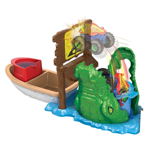 Hot Wheels Monster Trucks Swamp Chomp Spielset