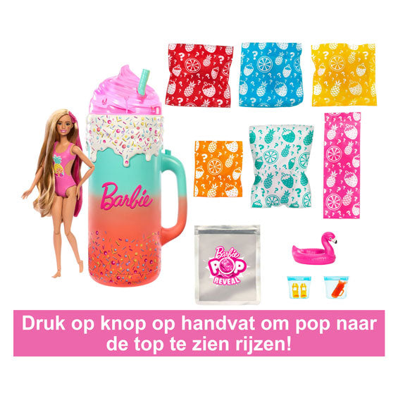 Mattel Barbie Modepuppen-Enthüllungs- und Überraschungsgeschenkset
