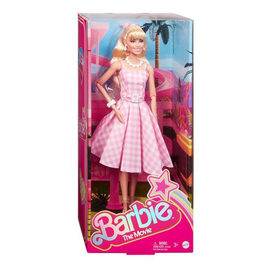 Mattel Barbie aus dem Film, Modepuppe im rosa Vichy-Kleid
