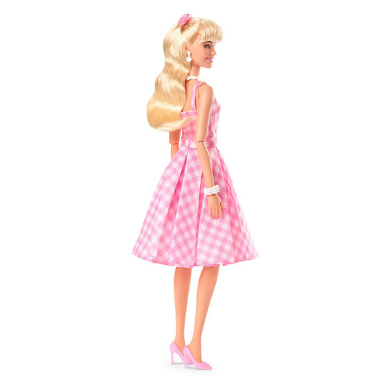 Mattel Barbie aus dem Film, Modepuppe im rosa Vichy-Kleid