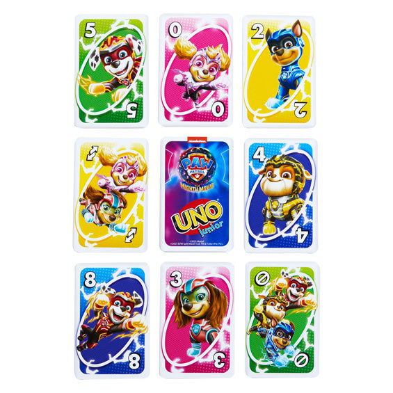 Mattel Uno Junior Paw Patrol