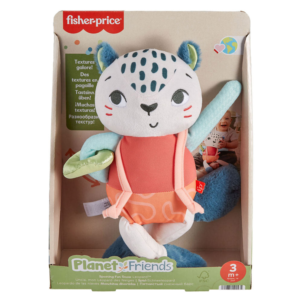 Fisher Price Spotting Fun Schneeleopard