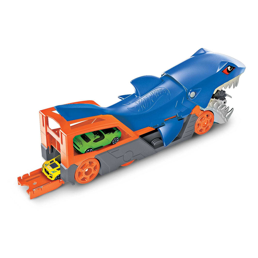 Mattel hot wheels city haaien transportwagen