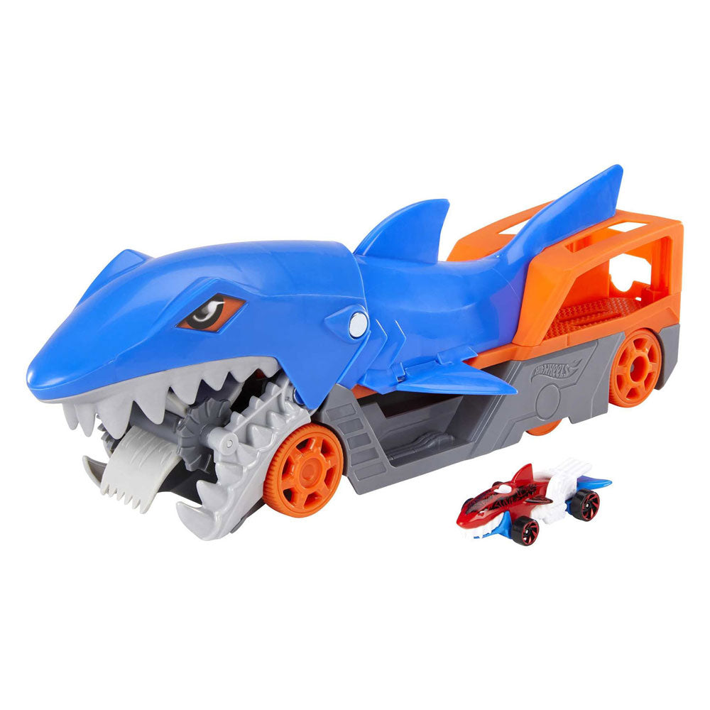Mattel hot wheels city haaien transportwagen