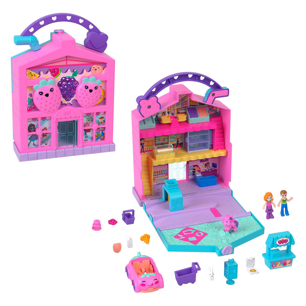 Mattel Polly Pocket Pollyville Frischmarkt