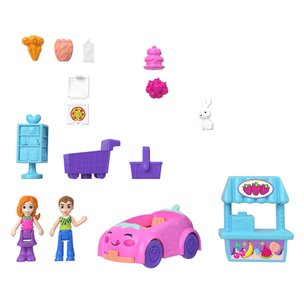 Mattel Polly Pocket Pollyville Frischmarkt