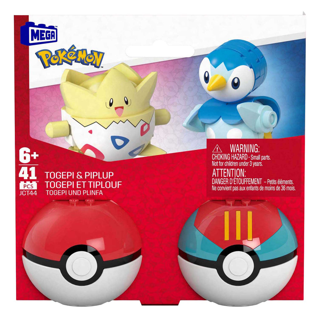 Mega Bloks Mega Construx Pokémon-Bauset – Plinfa und Togepi