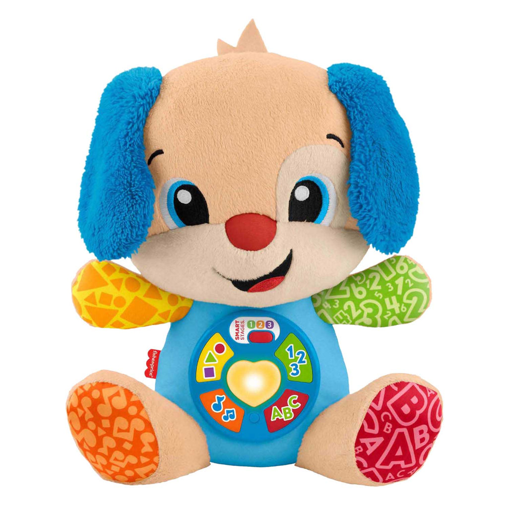 Fisher-price leerplezier meegroeispeelgoed puppy - muzikale knuffel