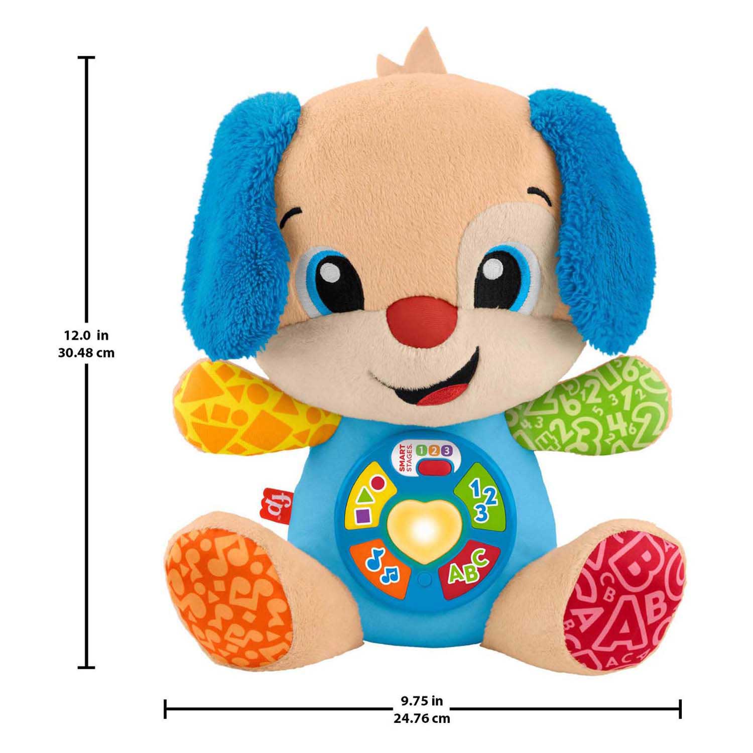 Mattel fisher price puppy knuffel met geluid