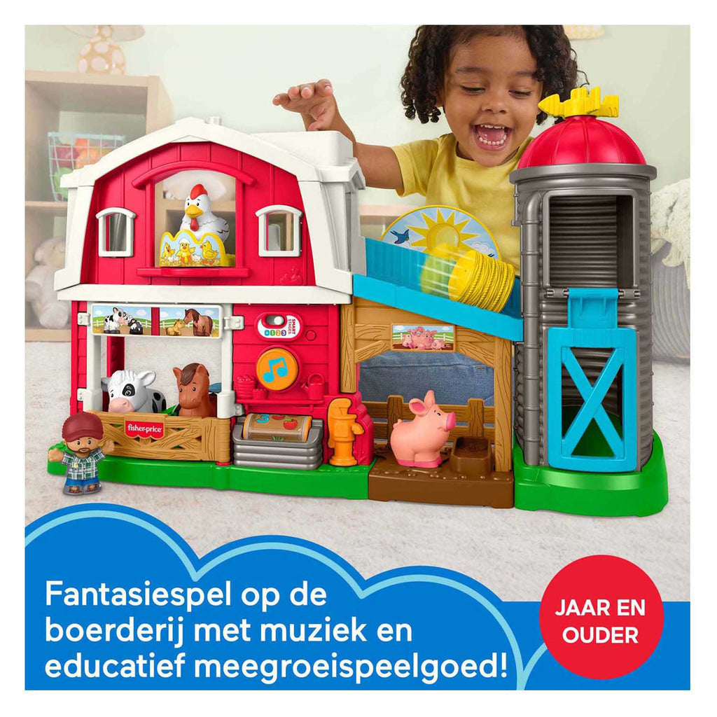 Fisher-price little people boerderij – dieren verzorgen op de boerderij – speelset