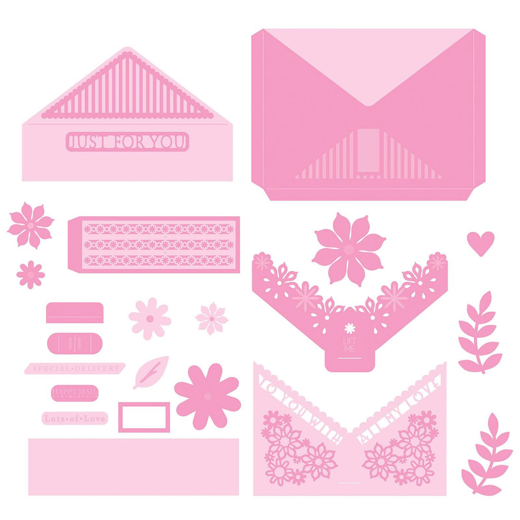 Tonic studios • dimensions die set sent with love
