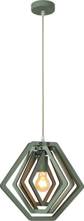 Lucide mauro - hanglamp kinderkamer - 1xe27 - groen