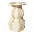 Mansion atmosphere kandelaar larisa crème wit 10,4xh16cm
