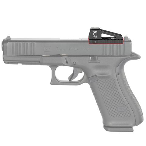 Noblex e-optics noblex red dot nv 1x23 os für glock mos (4.0 MOA)