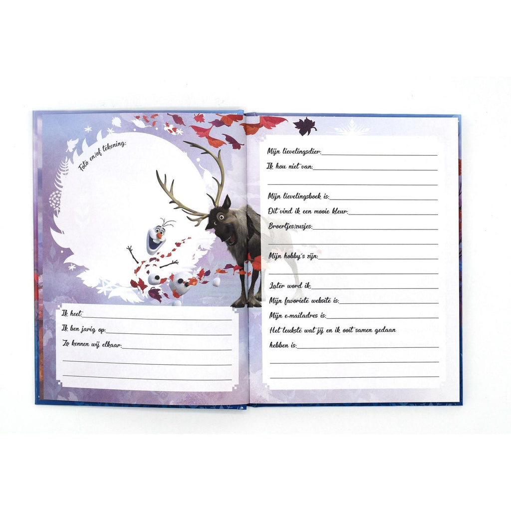 Disney vriendenboek frozen 2