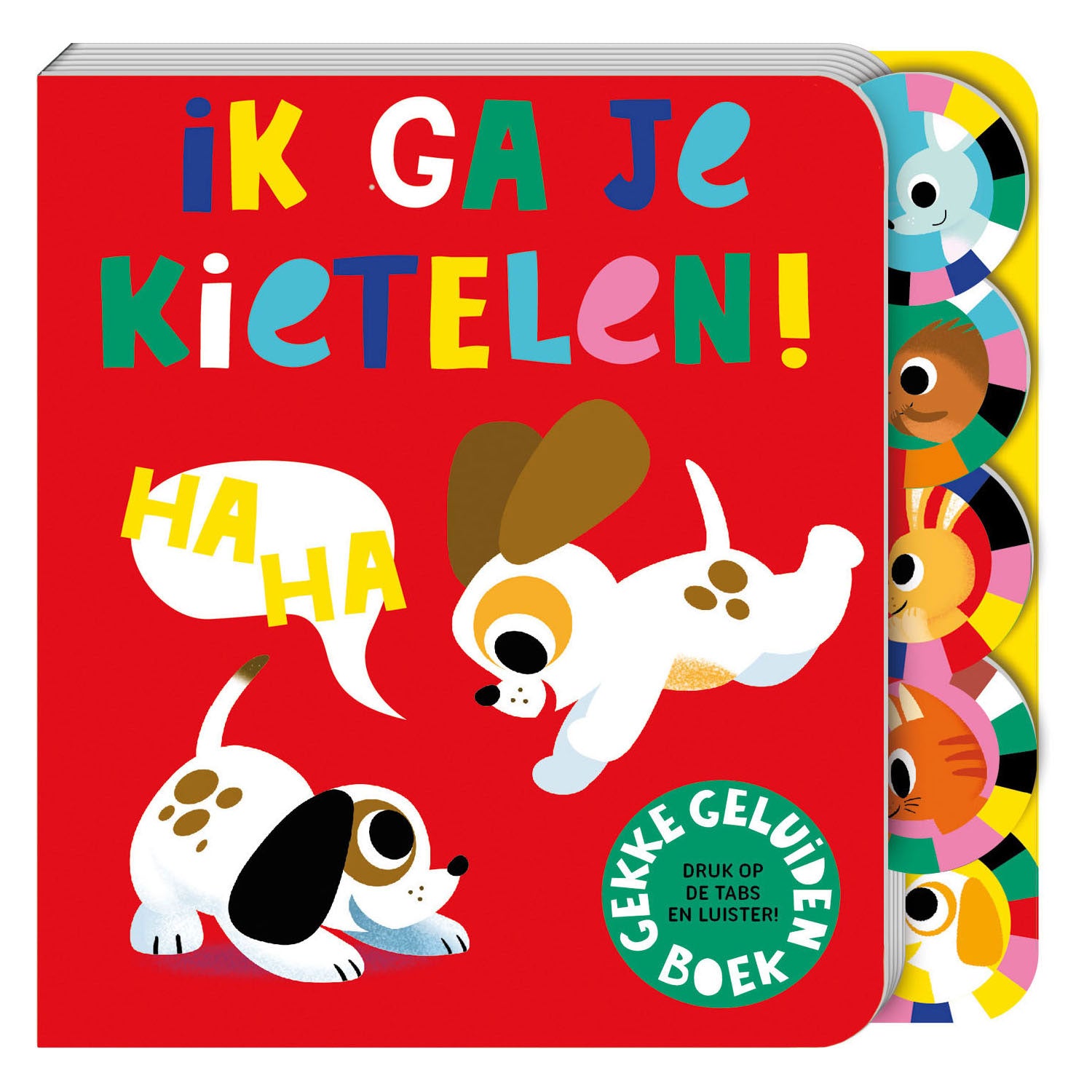 Geluidenboek - ik ga je kietelen!