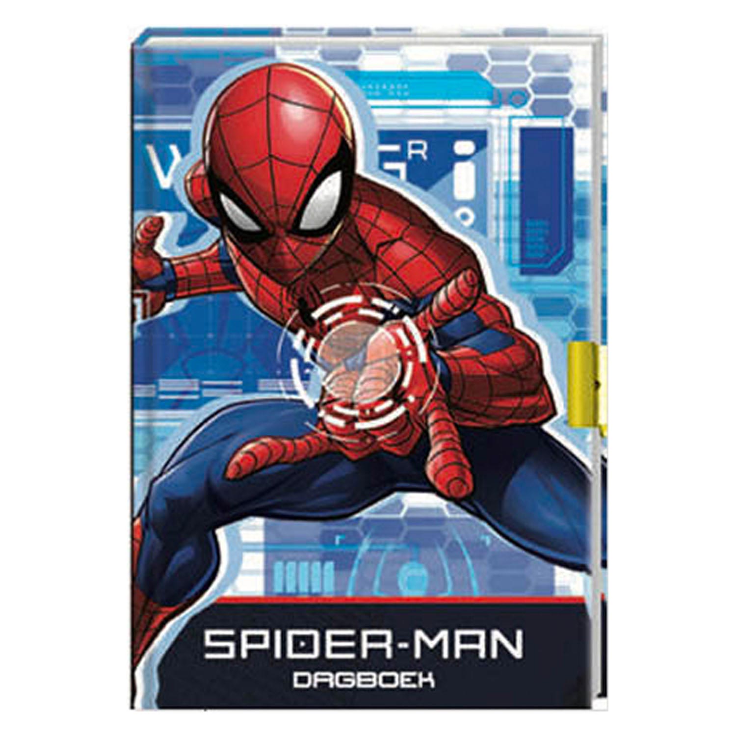 Spiderman-Tagebuch mit Schloss