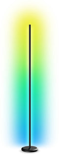 Nanoleaf matter smart multicolor floor lamp - slimme vloerlamp - rgbw - werkt met apple home google home amazon alexa - zwart