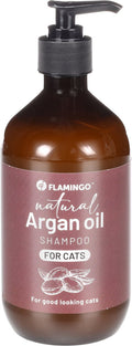 Flamingo kattenshampoo – natuurlijke shampoo met arganolie – 500ml – voor alle vachtsoorten
