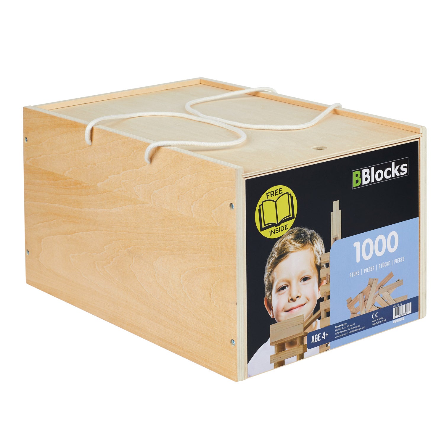 BBLOCKS -Gebäudetafeln in Aufbewahrungsbox, 1000 Stk.