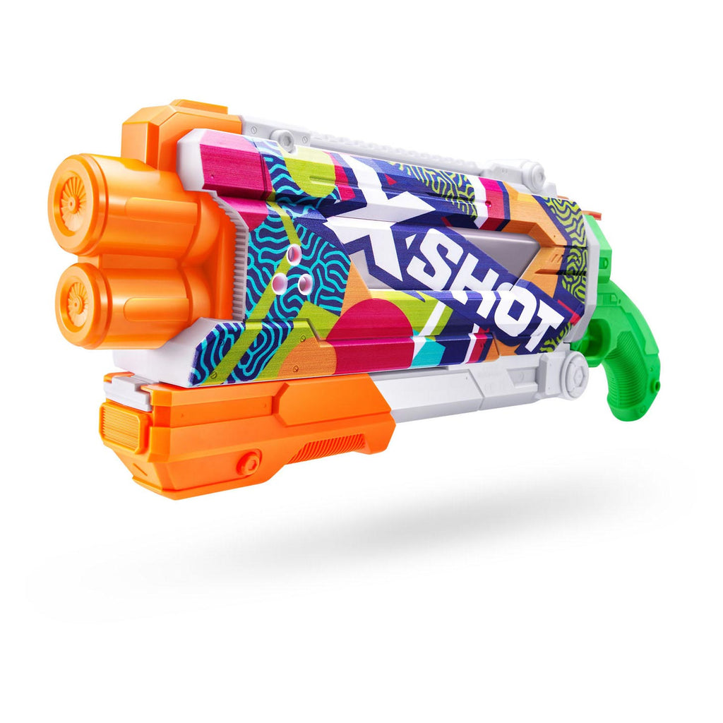 ZURU X-shot Wasserpistole mit Schnellbefüllung, Pumpmechanismus, 500 ml